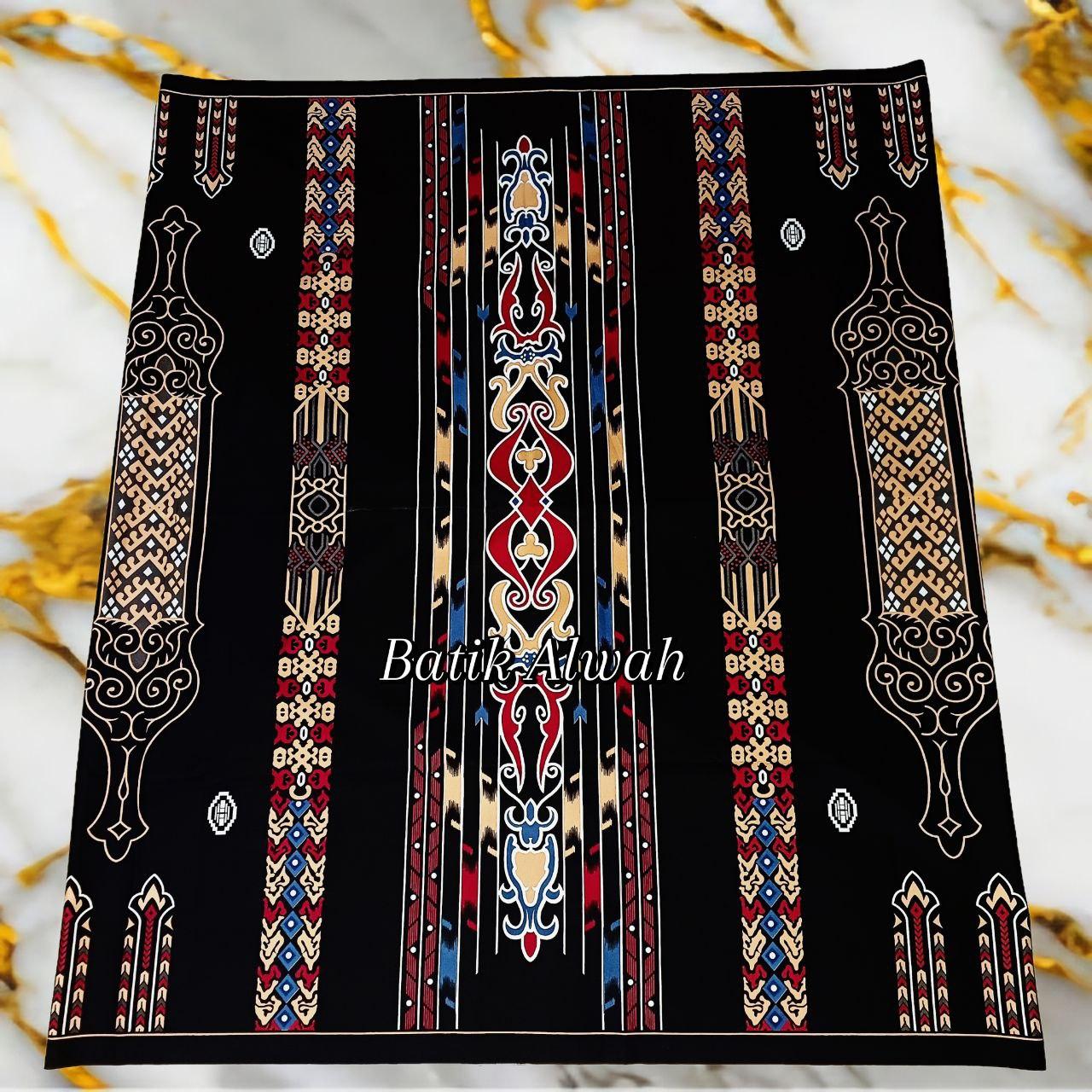 Terlaris Sarung Batik Pekalongan Motif Songket Sarung Pria Dewasa Terbaru Sarung Santri Muslim Katun Hitam Tembus