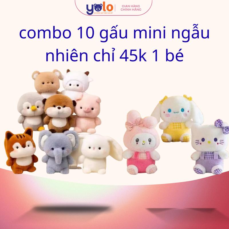  Gấu bông mini hot trend  thú nhồi bông tốt nghiệp siêu cute đáng yêu gấu bông quà tặng cao cấp 