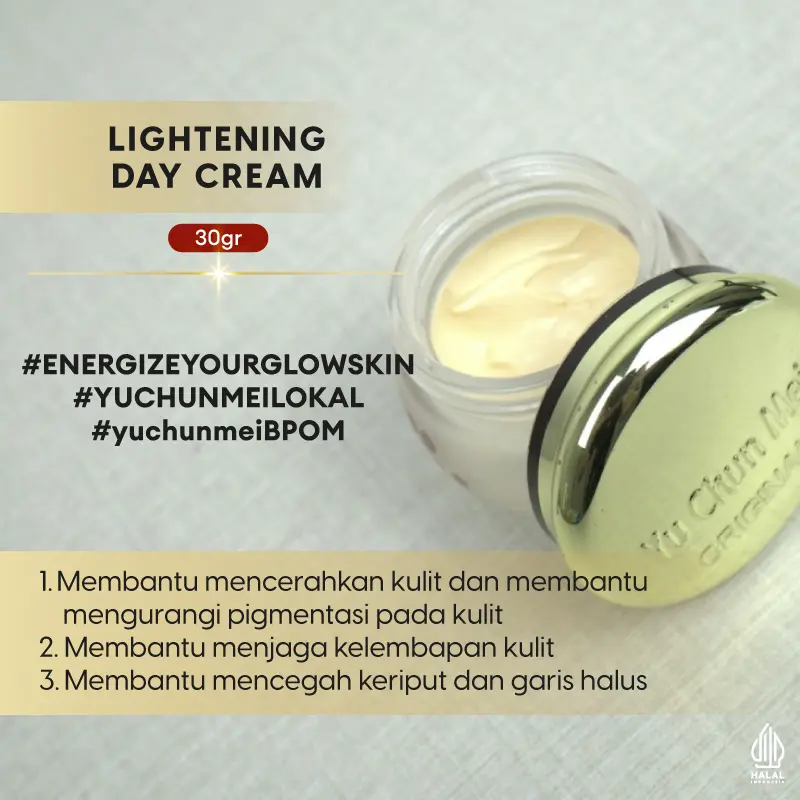 [BPOM ORIGINAL LOKAL] YU CHUN MEI CORDYCEPS Lightening Day Cream 30gr - Membantu Perawatan Wajah 0