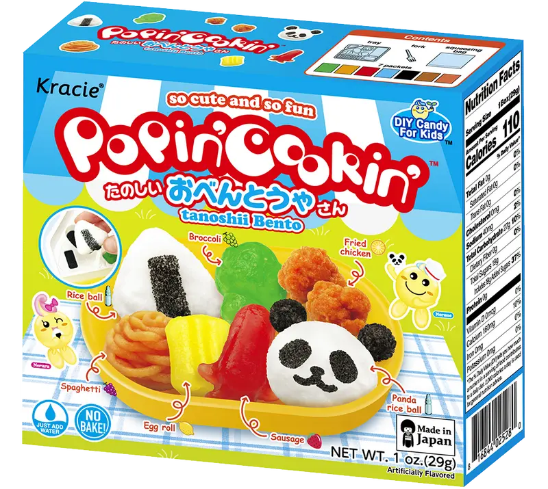 Kẹo sáng tạo Popin' Cookin' Kracie ăn được đến từ Nhật Bản - Làm Sushi, Cơm Bento, Ramen, Bánh rán, Donut 5