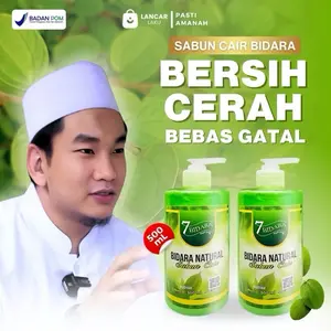 Promo!! Dapet 2 botol sabun bidara cair 500 ml/body wash