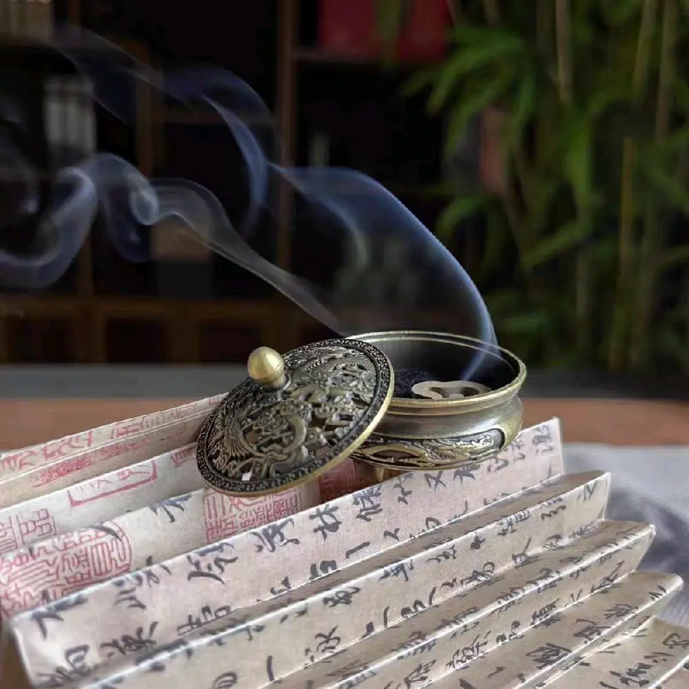 Dragon and Phoenix mini incense burner