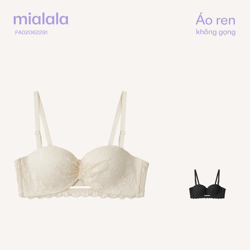Áo lót ren Nữ không gọng đệm vừa 2cm dáng Bra MIALALA 2291 FA02062291