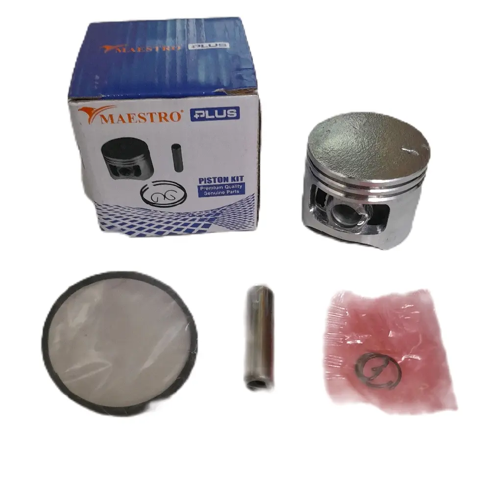 MAESTRO 5800 6500 Piston Kit Assy Komplit Seher Seker Mesin Chainsaw Gergaji Sinso Senso Diameter 45,2mm