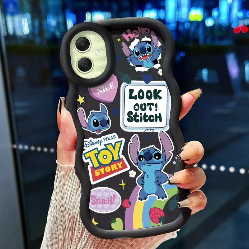 Casing Hp Untuk Samsung A05 A05s Case Hp Pola kartun lucu ponsel Casing Softcase Macaron Perbatasan gelombang Kasing Silikon lembut Cesing Kesing