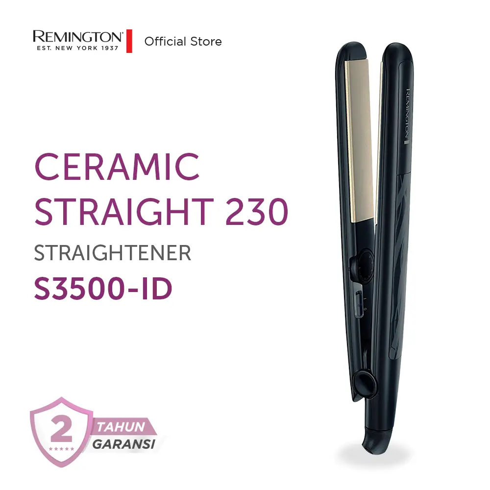 Remington Catokan Pelurus Rambut Ceramic Straight S3500