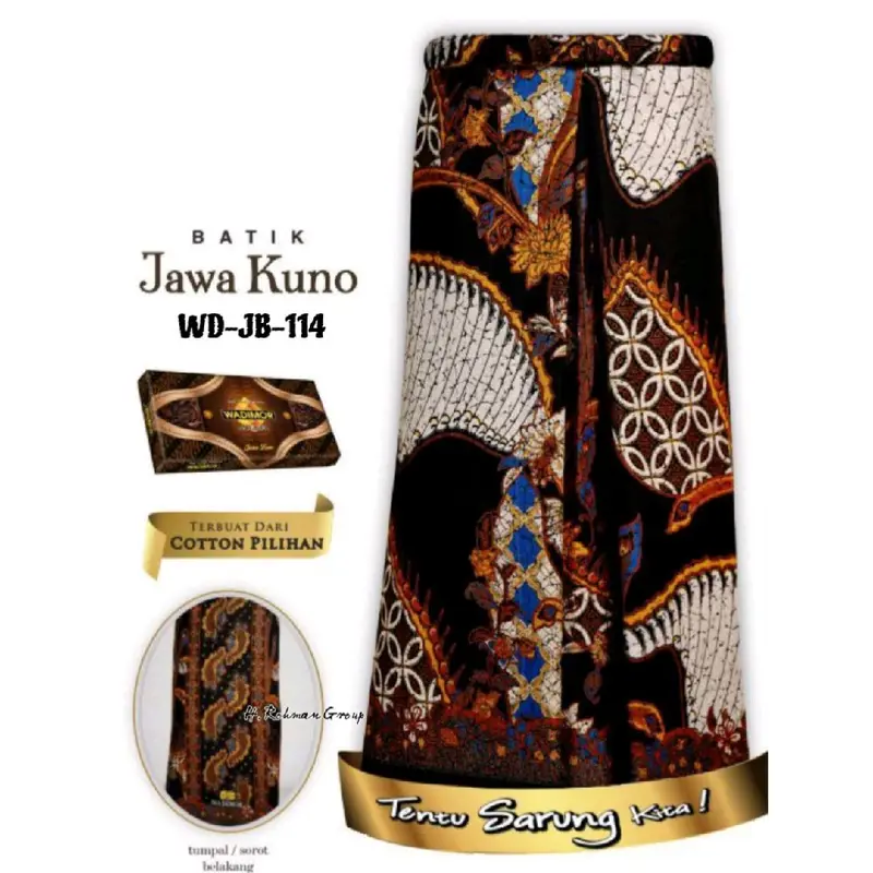 Sarung Wadimor WD JB 02 Batik Jawa Motif Gus Iqdam Edisi Terbatas Desain Unik Bahan Katun Terbaik - Santri Muslim Pria Dewasa 8
