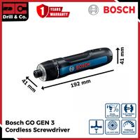 Gambar Bosch GO GEN 3 Cordless Screwdriver / Obeng Baterai 3.6Volt dari Drill&Co Kota Administrasi Jakarta Barat 3 Tokopedia