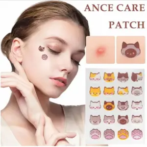 *COD* Acne patch lucu Pimple Patch Penghilang Jerawat Acnes Spot Care Plester Jerawat Acne Treatment 36 buah stiker jerawat Cute Star/Heart
