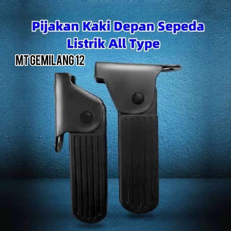 1 pasang Pijakan Kaki Foot Step Depan Sepeda Listrik Skuter Listrik Motor Listrik Outdoor 1