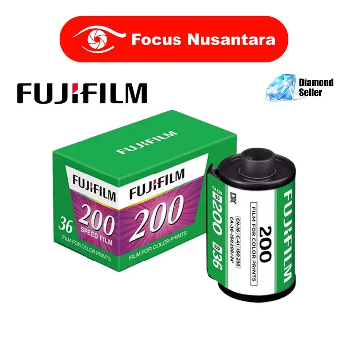 FUJICOLOR 200 36 Exposure Film - FUJIFILM 200 36