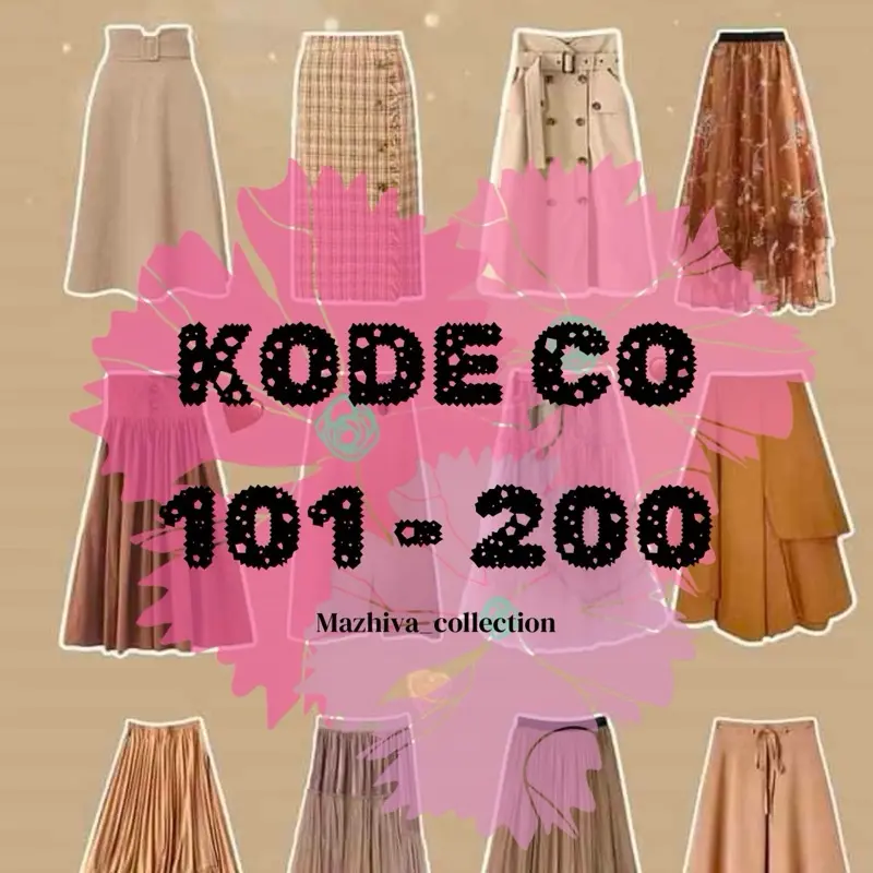 ROK KULOT KODE 101 - 200 PREMIUM