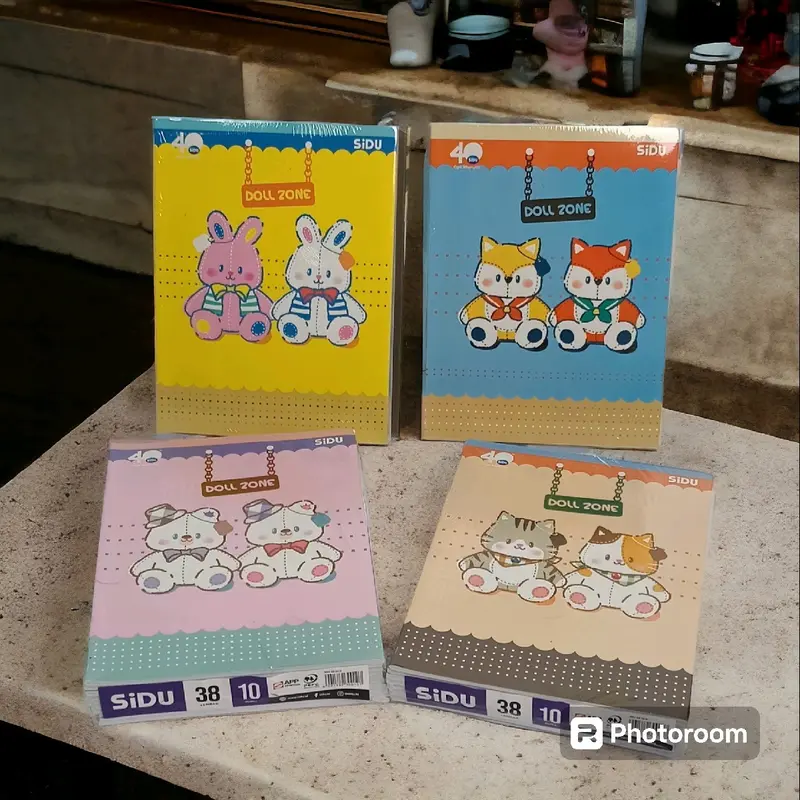 BUKU TULIS SIDU ISI 38 LEMBAR/1 PACK ISI 10 PCS/FREE TAG NAME 10 PCS Kertas 3