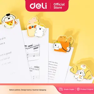 Deli Klip Binder Kartun TP550 - Solusi Sempurna Organisasi Dokumen - Alat, Kertas Stationery