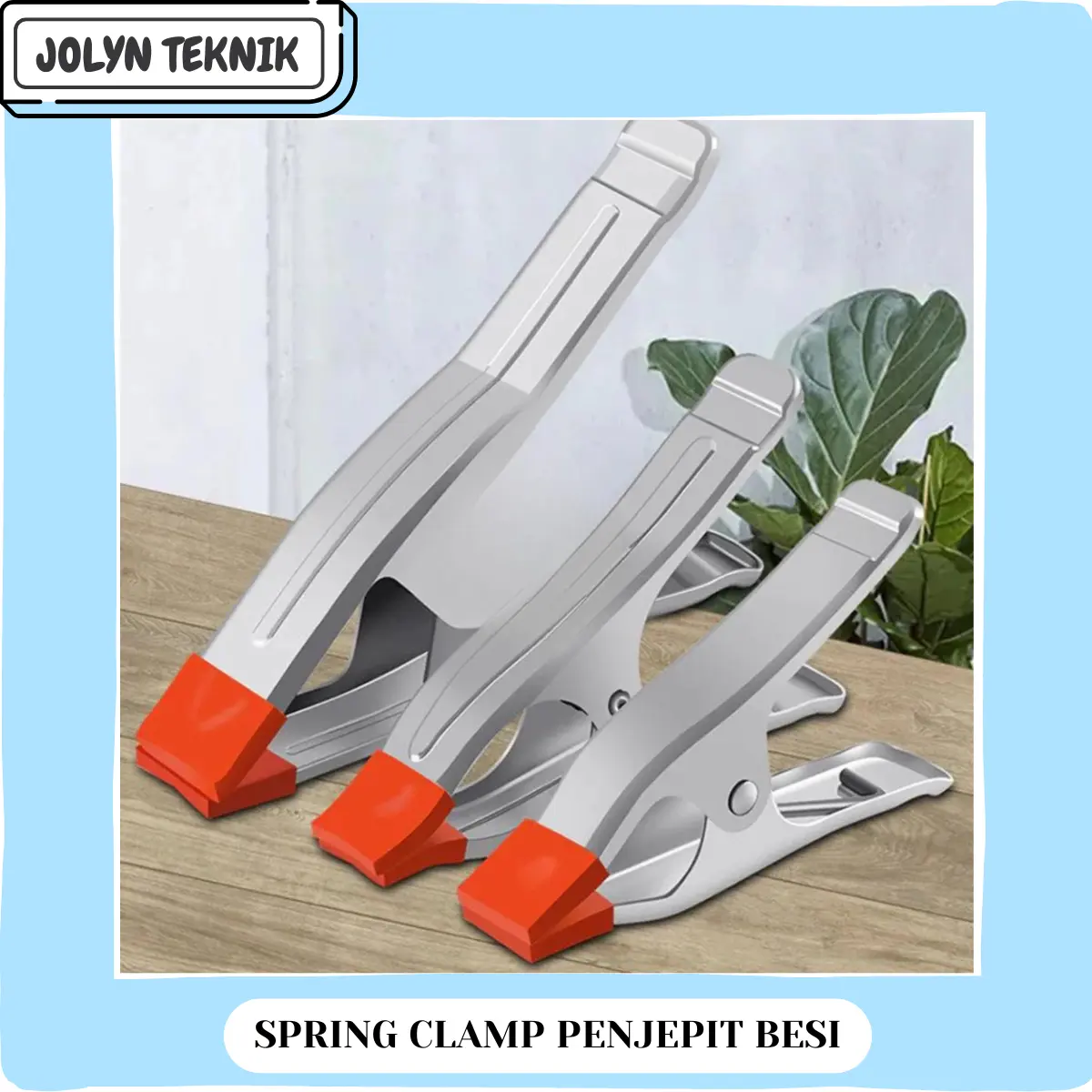 SPRING CLAMP METAL 4/6/7/9 INCH CLAMP PENJEPIT UNIVERSAL