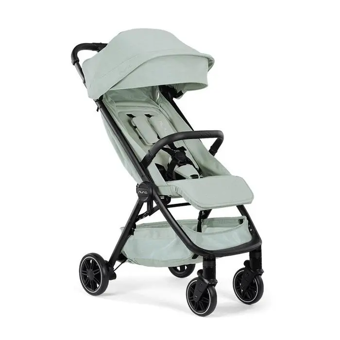 Nuna TRVL / TRVL LX Stroller Travel Cabin Kereta Dorong Anak Bayi Autofold From Newborn to 22kg - TRVL SEAFOAM (STROLLER ONLY)
