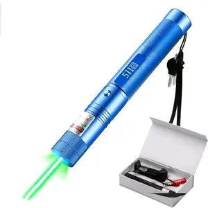 Leser Hijau Green Laser Pointer Persentasi - 5.11 - leser bterai charge - kunci pengaman
