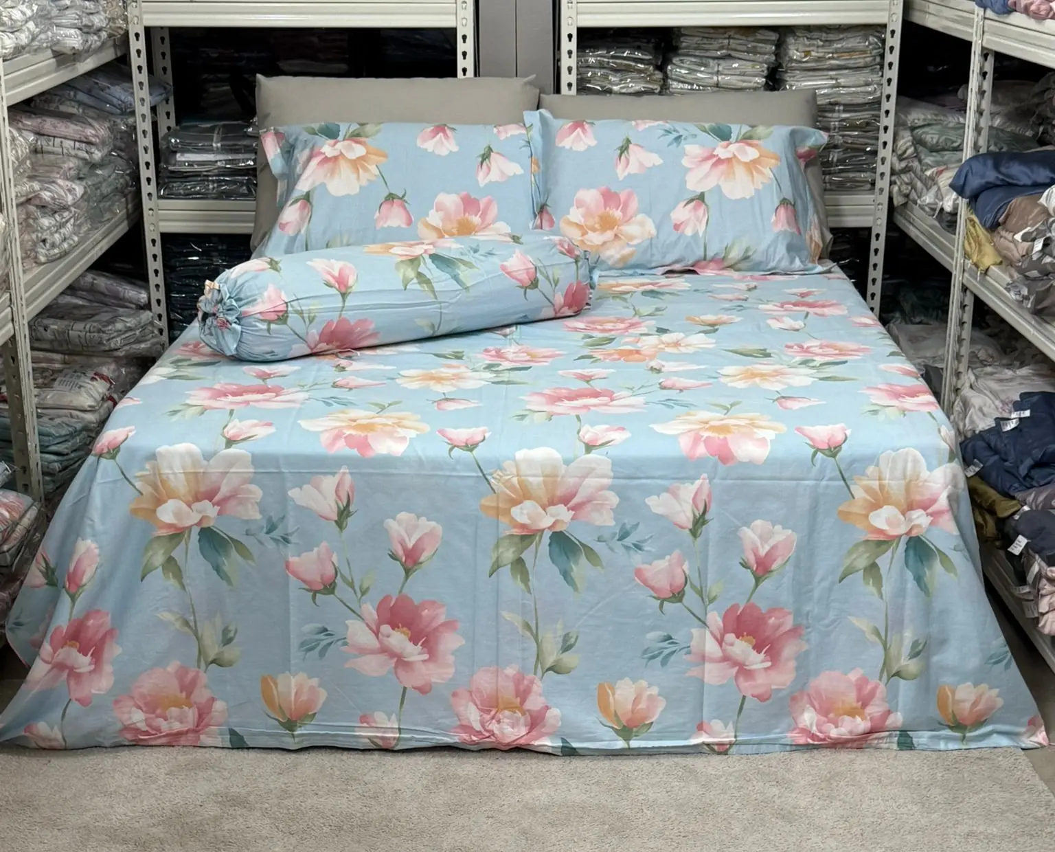 E 960TC 100% Premium Cotton 6 STUNNING DESIGNS Fitted Bedsheet by LC Homes