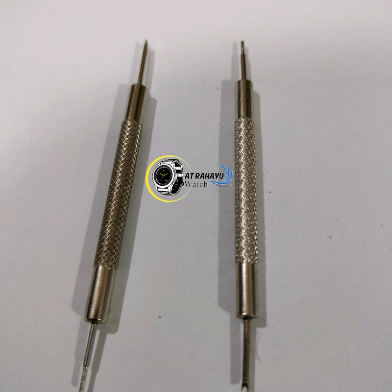Obeng Dua Sisi 2 Sisi Alat Pelepas Springbar Alat Pembuka Pin Tali Jam Tangan Obeng Pembuka Pin Pengait Springbar Remove Obeng Spring Bar Remover Strap// Tools Pembuka Tali Jam // Obeng Murah 3
