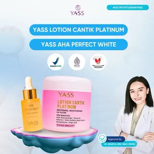 HB+SERUM AHA (NEW FORMULA)HB PLATINUM "EXTRA BRIGHTENING" dengan formula terbaru kandungan whitening 5x