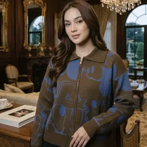 RAJUT MIKI DOUBLE ZIPPER AKTIF ATAS BAWAH