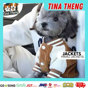 PREMIUM (READY) terjamin Tinathengstore Baju Anjing Kucing " Jackets Sporty " Pet Clothes - Pakaian Anjing Hoodie Pakaian Hewan Peliharaan Anak Anjing Kecil Musim Gugur Dan Musim Dingin HOODIE KUCING-Baju Kucing Baju Kitten Kaos Kucing Fashion Kucing