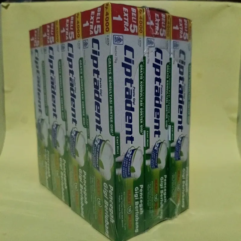 3 pcs Pasta gigi Ciptadent 75gr Mulut  Penyegar pemutih 2
