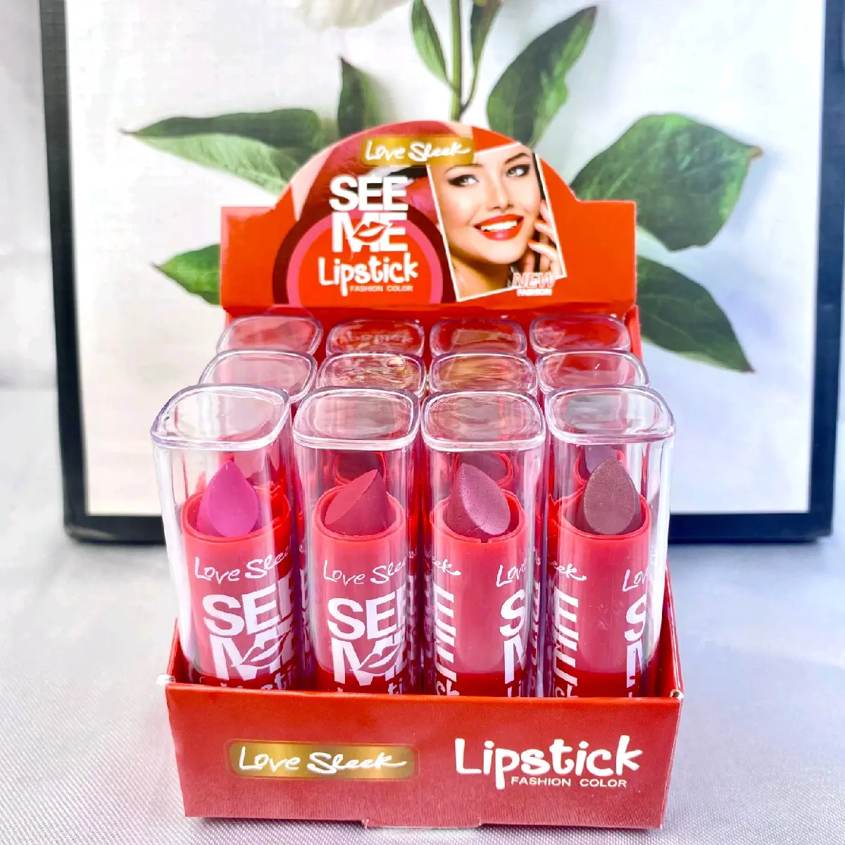 love sleek see me lipstik Bibir Gloss Lipcream Liquid Lipstick