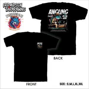 Kaos Unisex Pria Wanita Cotton Combed24s  hUnik Size S M L XL XXL