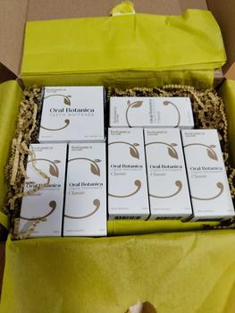 Product Review of Oral Botanica Classic Organic Liquid Toothpaste - for Sensitive teeth, Mouth Cleaning and Gum Protection - Mouthwash and Breath Freshener Clove  Peppermint Daily Spearmint Tea Tree from 一**ူ ** 0