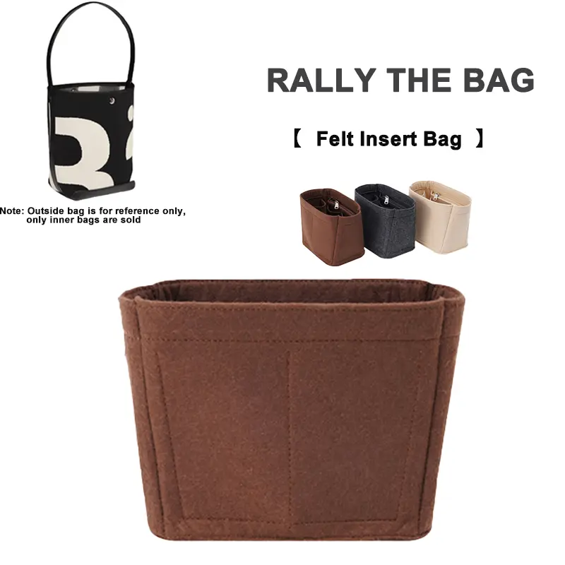 For Rally Movement Bag รู้สึกว่าแทรกกระเป๋าจัดระเบียบถุงถังถุงเก็บสนับสนุนการสร้างกระเป๋าซับใน กระเป๋าจัดระเบียบrally rallymovement กระเป๋า กระเป๋าจัดระเบียบrally