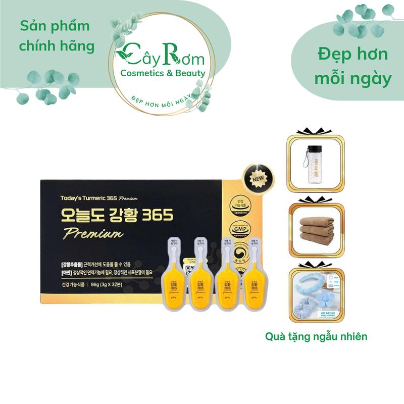   Công ty   32 tép  Tinh Nghệ Nano 365 Curcumin Premium Hàn Quốc 32g x 3g 