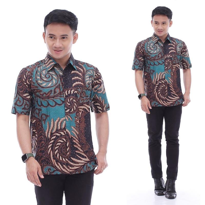 Couple Keluarga Batik Pekalongan Terbaru Katun Seragam Pasangan 3