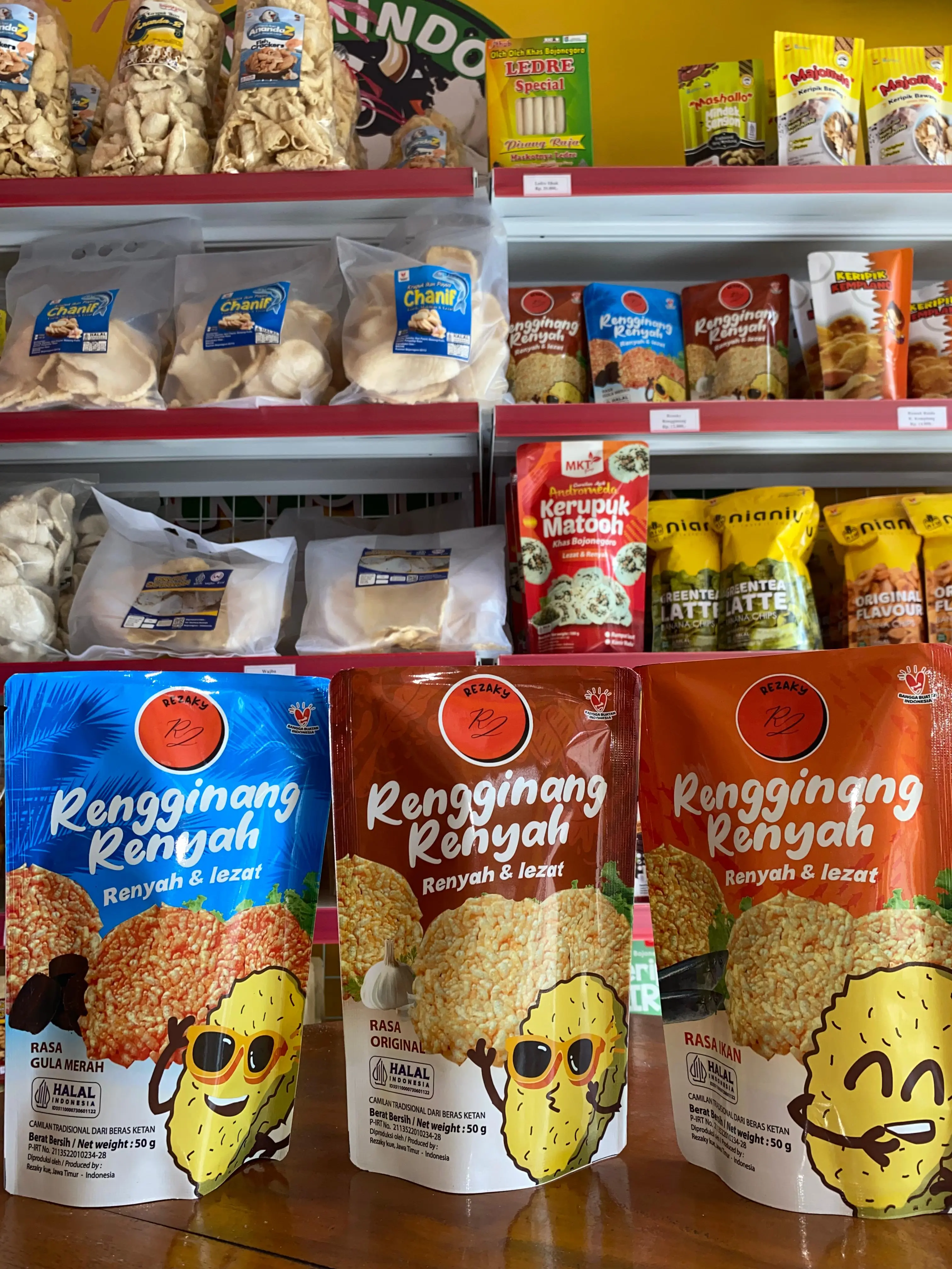 RENGGINANG RENYAH DAN LEZAT REZAKY