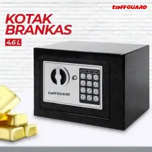 Kotak Brankas Hotel Mini 3 Pilihan Warna Password Safe Deposit Box 4.6L