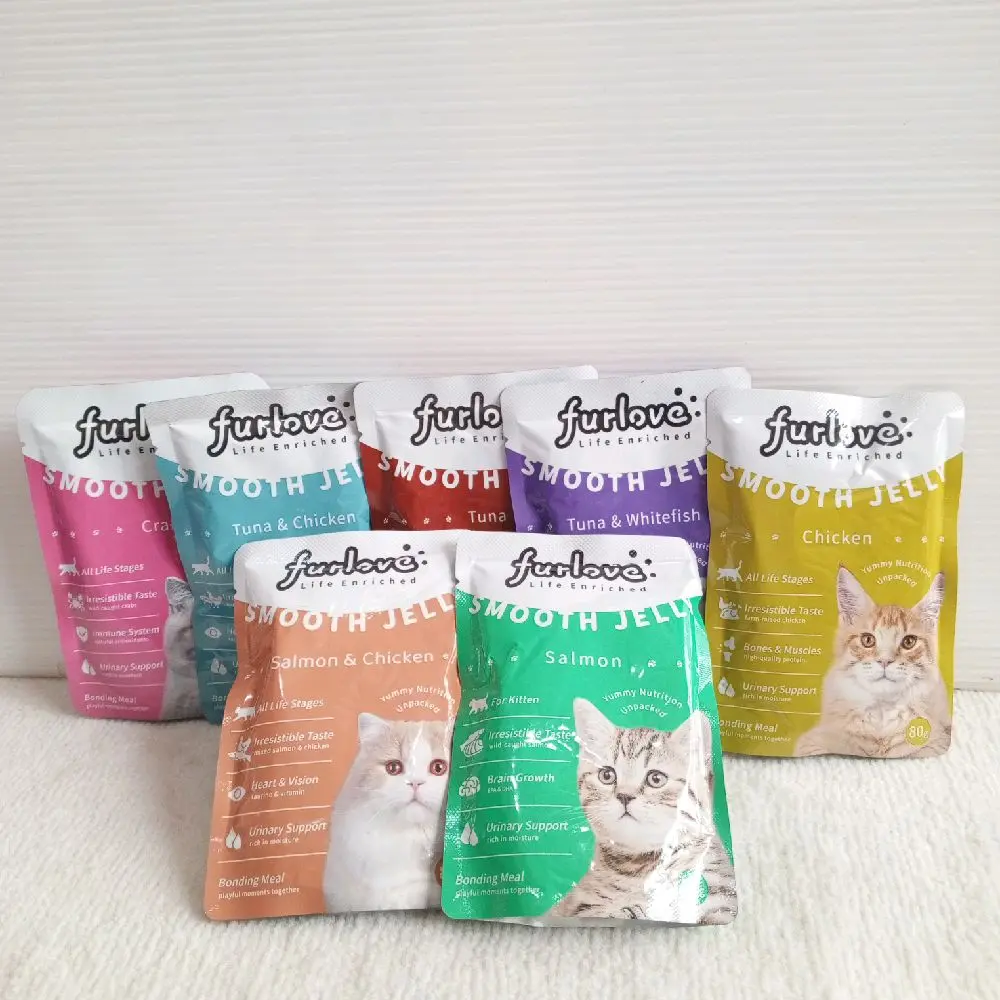Makanan Kucing Furlove Pouch 80gr