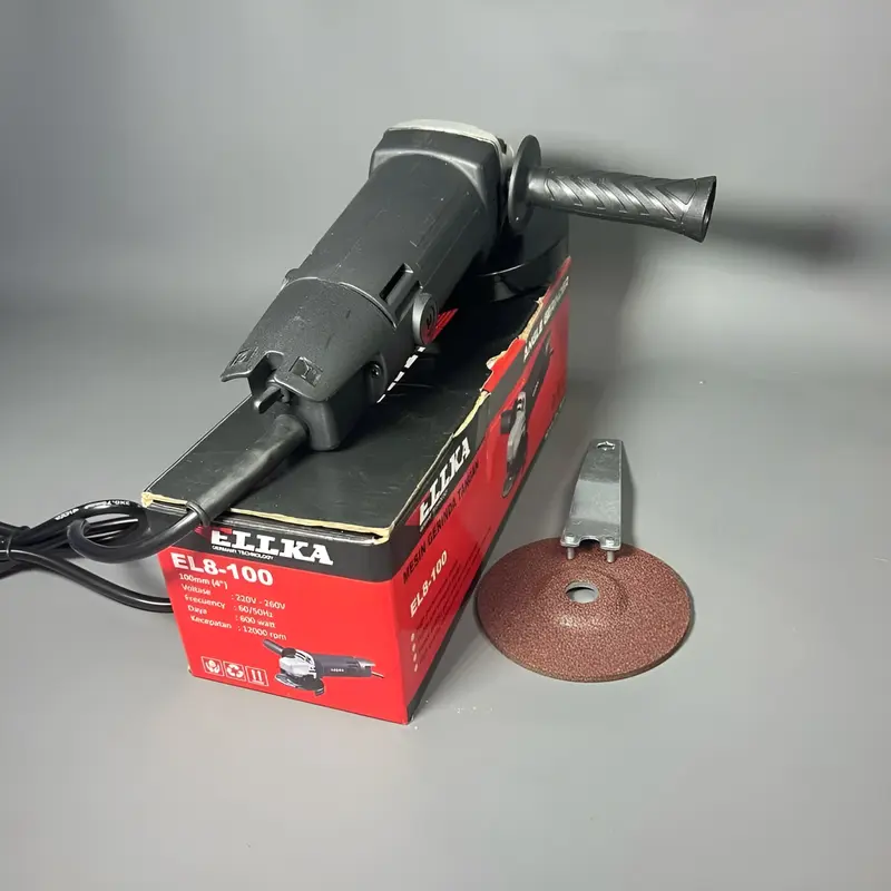 PR0MO ELLKA mesin gerinda tangan 4 inch angle grinder grenda listrik 4" 2