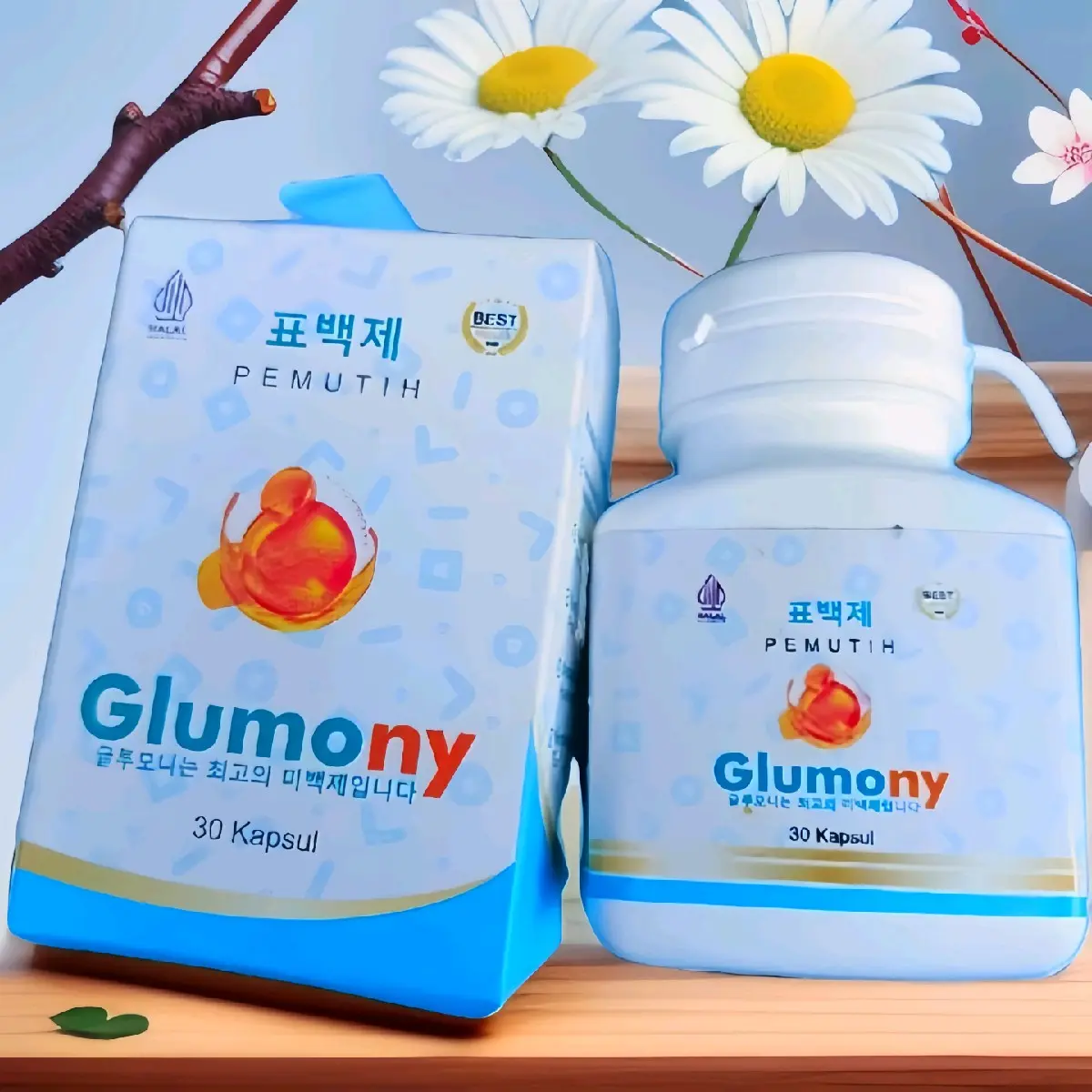 BEST SELER Glumony Pemutih Badan Korea - Ampuh Memutihkan dan Merawat Kulit
