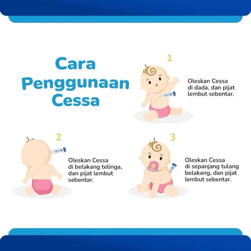 CESSA Baby New Born Mini 5ml | Cessa Baby Essential Oil Roll On 0-3 Tahun Happy Nose Fedrop Bofit | Cessa Biru Merah Ungu Mini 5ml 2