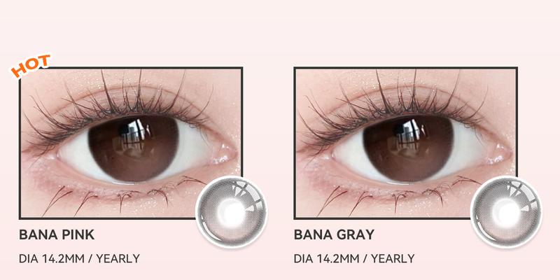 Product Introduction of Kính Áp Tròng Dorothy, 12 Tháng, Bana, Màu Hồng Và Xám, DIA 14.2mm, Độ Kính Áp Tròng 0-8, Mua 1 Cặp, Tặng 60ml Dung Dịch Chăm Sóc Và 10ml Nhỏ Mắt, Dành Cho Phụ Nữ, Mắt Làm Đẹp, Màu Tự Nhiên, [ĐẶT MUA 1 TẶNG 3] 1