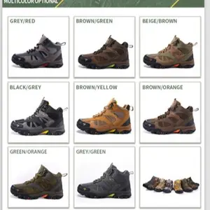Sepatu Gunung SNTA 481 Mid Cut Original Outdoor Hiking Trekking Traveling Working