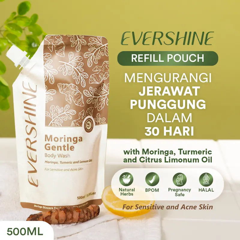 Evershine Gentle Body Wash Refill Pouch 0