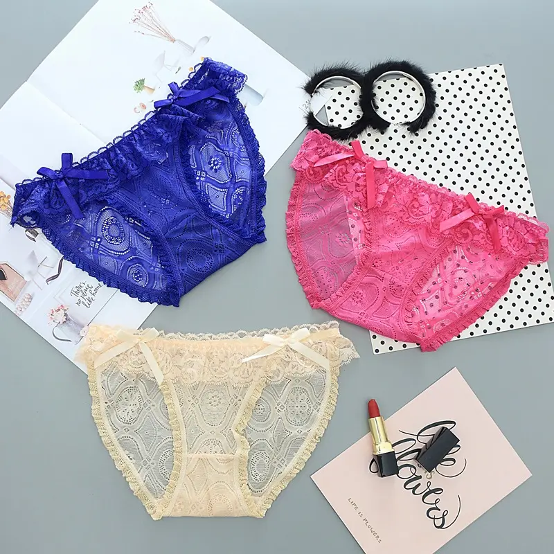Celana Dalam Wanita Murah Thong tipis Sexy ( Waran & Model Random ) C133 4
