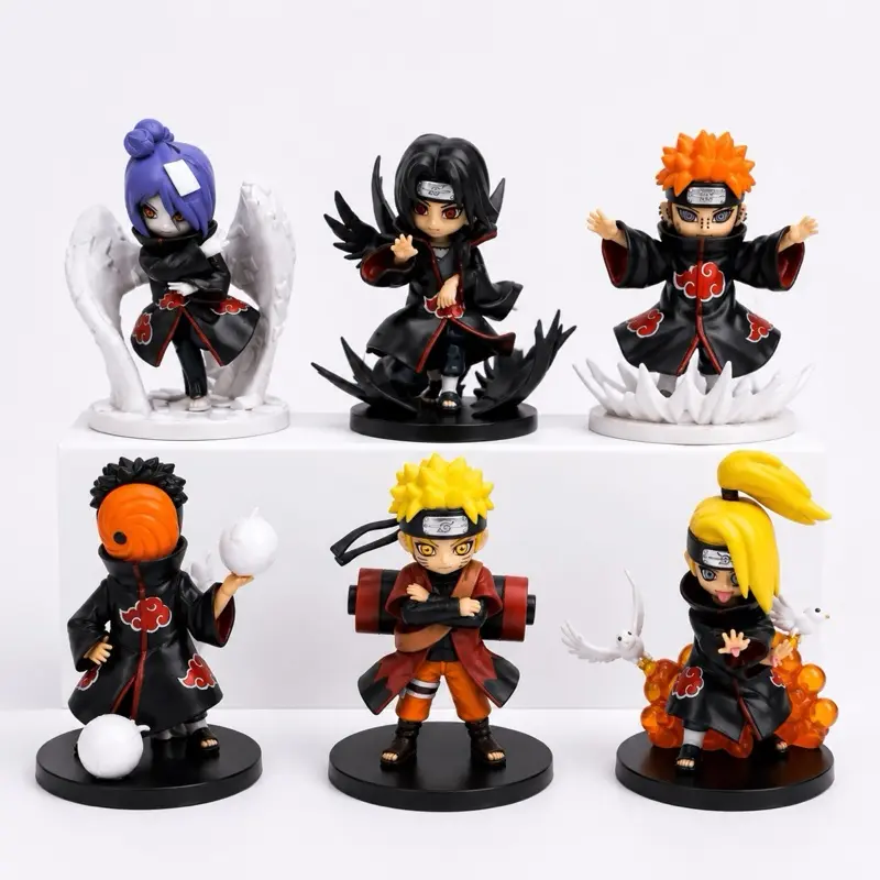 Action Figure naruto blind box naruto madara pain sasuke deidara itachi obito