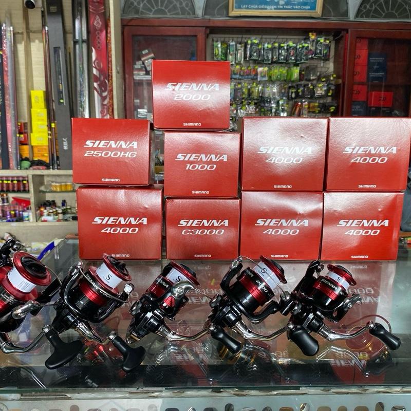  Máy câu SHIMANO SIENNA CHÍNH HÃNG. 1000-2000-2500-4000.Chuyên lure . Câu chép. Câu ngâm...Câu Cá 