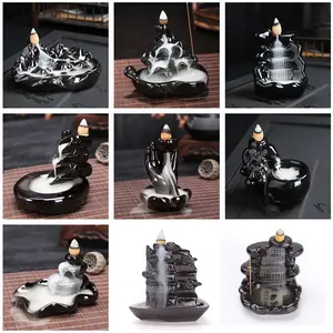 Tempat Dupa Keramik Asap Jatuh Estetik Air Terjun Premium