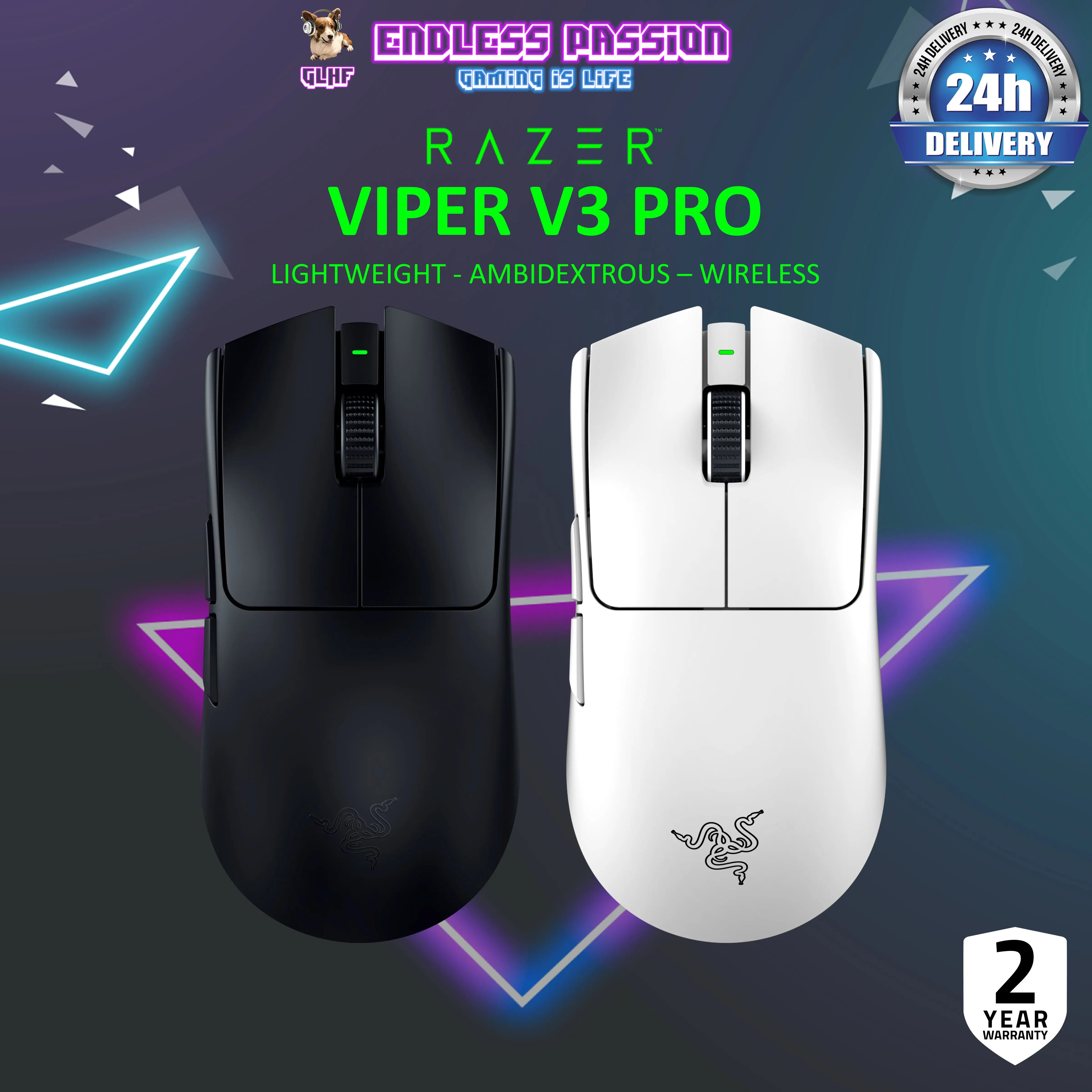Razer Viper V3 Pro Wireless Gaming Mouse