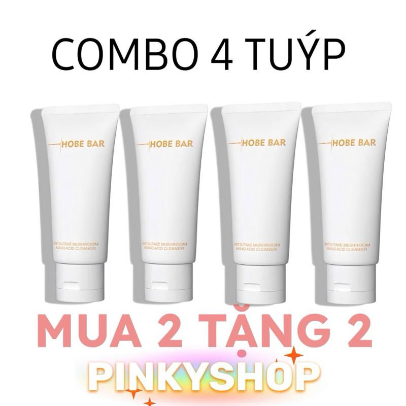 Mua 2 tặng 2 Sữa rửa mặt Amino Acid HOBE BAR hỗ trợ làm sạch dịu nhẹ, dưỡng ẩm và không gây khô da