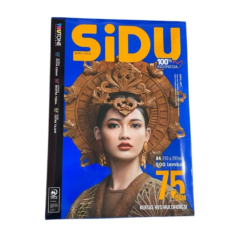 HVS Sidu 1 rim 500 Lembar 75 gsm