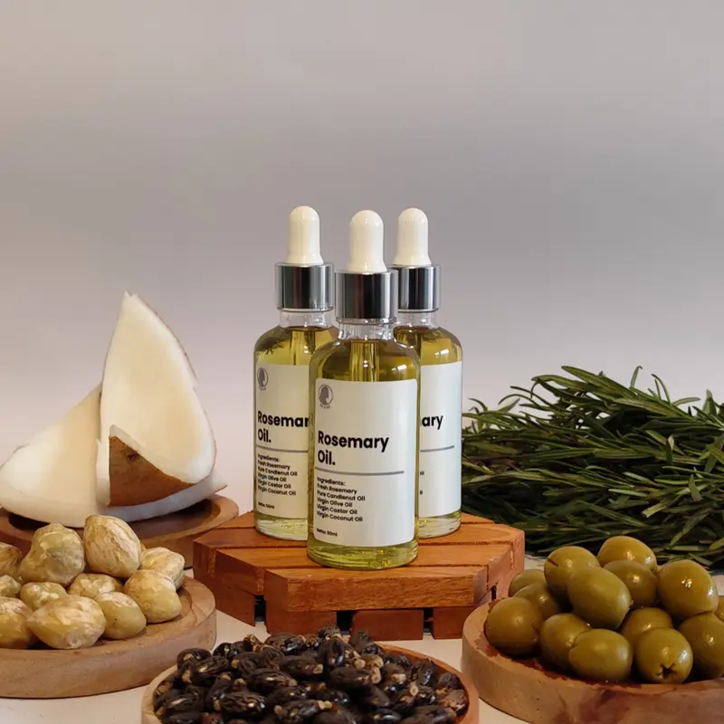 ROSEMARY OIL 50ML - TERBUAT DARI ROSEMARY SEGAR & BERKUALITAS 0